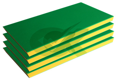 high quality yellow on black Two-Color HDPE for kindergarten